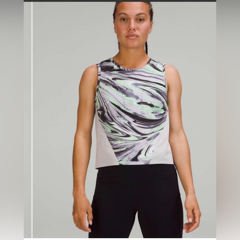 LululemonSwift Ventilated Running Tank Top Sz 12